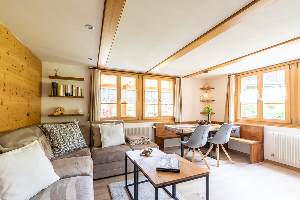 Chalet im Boden